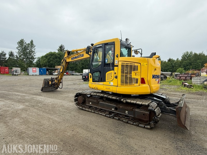 2016 Komatsu PC138US-11 - Engcon tiltrotator - Servicehistorikk - 5185 arbeidstimer - Gjerstad HD 650L skuff - Gjerstad G60 feste - Excavator: picture 3 2016 Komatsu PC138US-11 - Engcon tiltrotator - Servicehistorikk - 5185 arbeidstimer - Gjerstad HD 650L skuff - Gjerstad G60 feste - Excavator: picture 3
