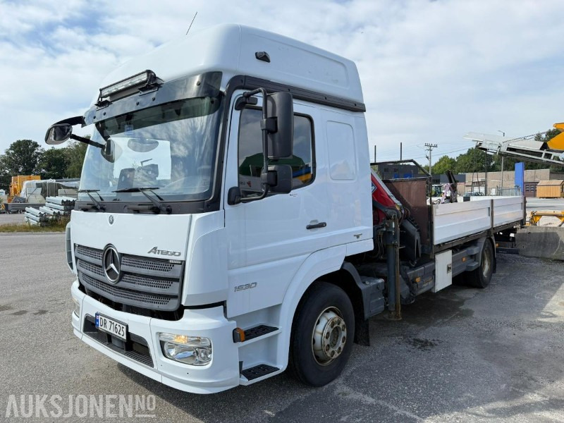 2016 Mercedes-Benz ATEGO 1530L kranbil m/ COPMA 130A.4 kran - Crane truck: picture 1 2016 Mercedes-Benz ATEGO 1530L kranbil m/ COPMA 130A.4 kran - Crane truck: picture 1