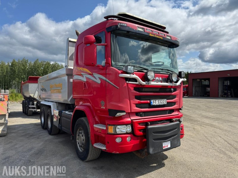 2016 Scania R580 godt utstyrt tippbil. BRØYTERIGGET, EURO 6, 6X4 - Tipper: picture 3 2016 Scania R580 godt utstyrt tippbil. BRØYTERIGGET, EURO 6, 6X4 - Tipper: picture 3