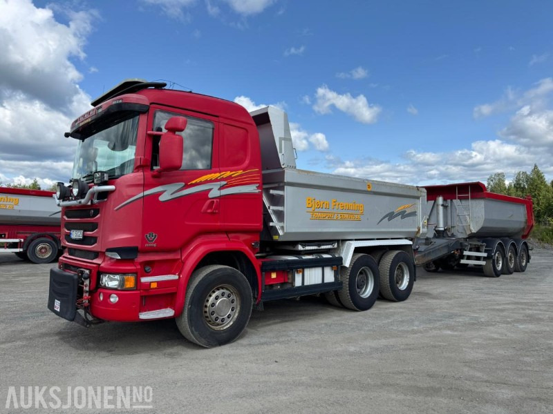 2016 Scania R580 godt utstyrt tippbil. BRØYTERIGGET, EURO 6, 6X4 - Tipper: picture 1 2016 Scania R580 godt utstyrt tippbil. BRØYTERIGGET, EURO 6, 6X4 - Tipper: picture 1