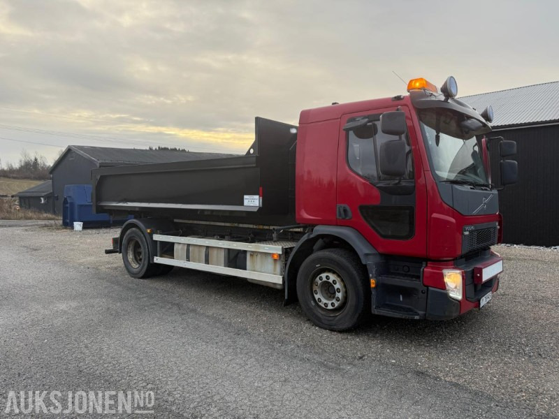 2016 Volvo FE 320 4X2 KROKBIL M/10 KUBIKKS GRUSKASSE - JOABKROK - SERVICEHISTORIKK. - Hook lift truck: picture 3 2016 Volvo FE 320 4X2 KROKBIL M/10 KUBIKKS GRUSKASSE - JOABKROK - SERVICEHISTORIKK. - Hook lift truck: picture 3