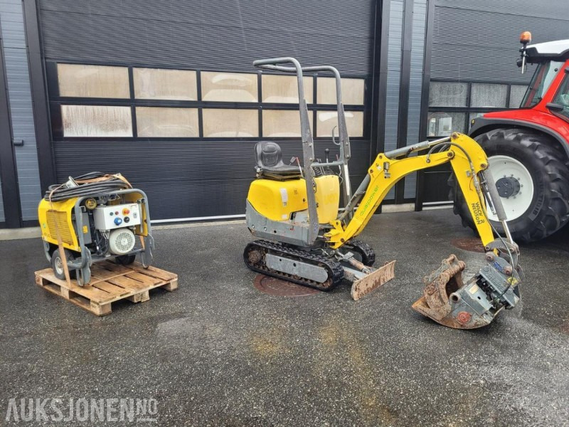 2016 Wacker Neuson 803 Dual Power, 2 skuffer, Elektro-hydraulisk aggregat (HPU) - Mini excavator: picture 1 2016 Wacker Neuson 803 Dual Power, 2 skuffer, Elektro-hydraulisk aggregat (HPU) - Mini excavator: picture 1