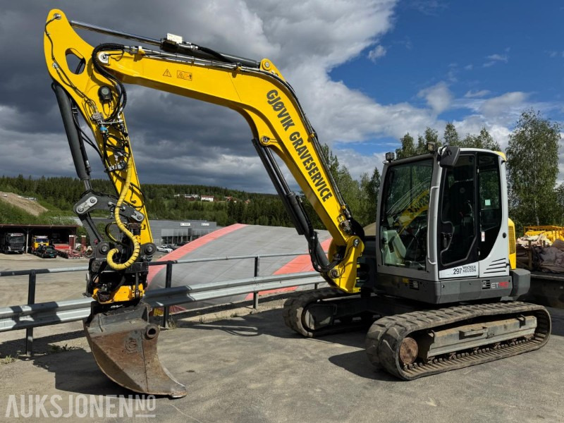 2016 Wacker Neuson ET 90 GRAVEMASKIN MED ROTOTILT, SENTRALSMØRING OG 3 SKUFFER - Excavator: picture 1 2016 Wacker Neuson ET 90 GRAVEMASKIN MED ROTOTILT, SENTRALSMØRING OG 3 SKUFFER - Excavator: picture 1