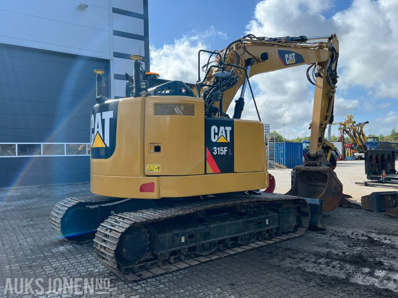 2017 Cat 315FLCR - GPS, R4 rototilt, 4 skuffer, Sentralsmøring - Excavator: picture 5 2017 Cat 315FLCR - GPS, R4 rototilt, 4 skuffer, Sentralsmøring - Excavator: picture 5