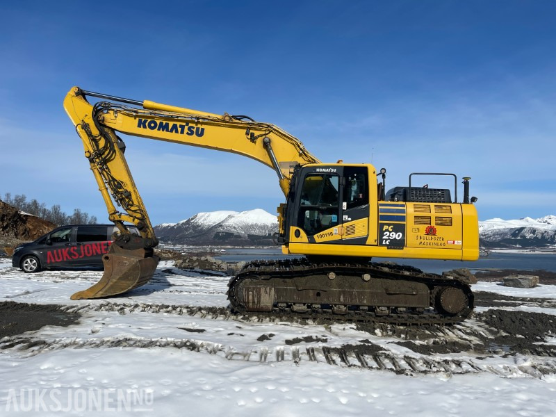2017 Komatsu PC 290 LC Gravemaskin med Montabert CPA-295 bortårn*R8 Tiltrotator*3 skuffer*Leica GPS* - Excavator: picture 3 2017 Komatsu PC 290 LC Gravemaskin med Montabert CPA-295 bortårn*R8 Tiltrotator*3 skuffer*Leica GPS* - Excavator: picture 3