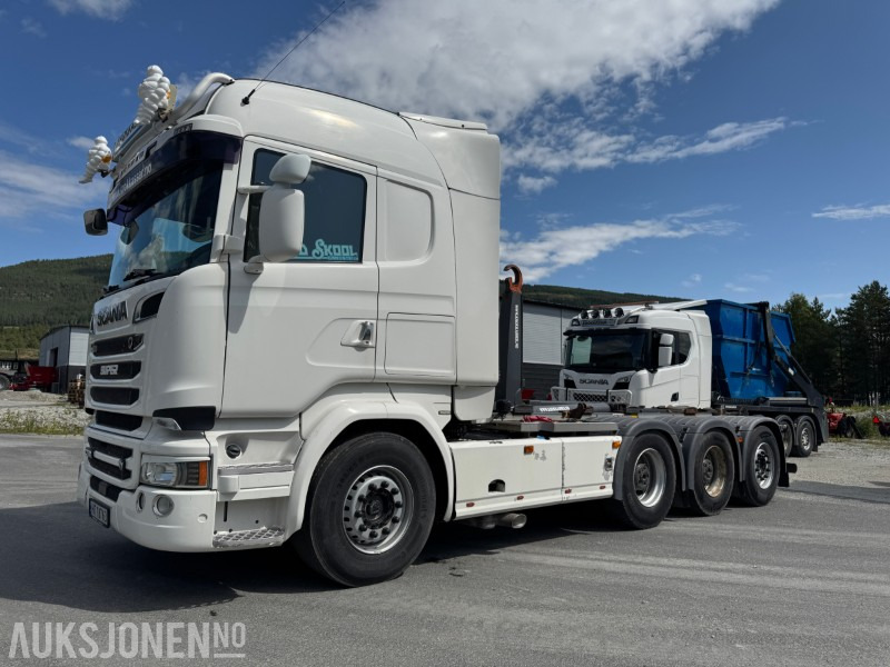 2017 Scania R730 4-akslet krokbil 8X4, EURO 6, KRANHYDRAULIKK, EVOLUTION 125 - Hook lift truck: picture 2 2017 Scania R730 4-akslet krokbil 8X4, EURO 6, KRANHYDRAULIKK, EVOLUTION 125 - Hook lift truck: picture 2