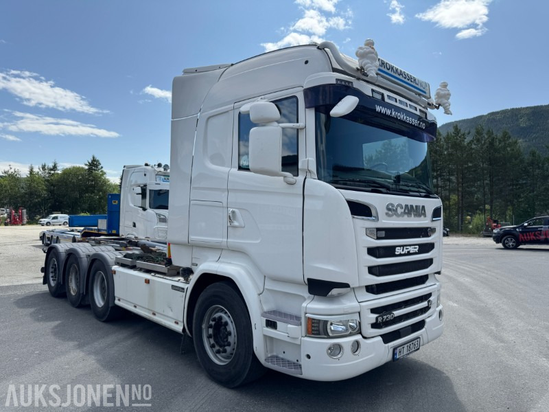 2017 Scania R730 4-akslet krokbil 8X4, EURO 6, KRANHYDRAULIKK, EVOLUTION 125 - Hook lift truck: picture 5 2017 Scania R730 4-akslet krokbil 8X4, EURO 6, KRANHYDRAULIKK, EVOLUTION 125 - Hook lift truck: picture 5