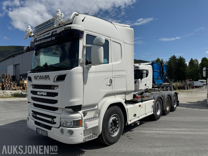 2017 Scania R730 4-akslet krokbil 8X4, EURO 6, KRANHYDRAULIKK, EVOLUTION 125 - Hook lift truck: picture 3 2017 Scania R730 4-akslet krokbil 8X4, EURO 6, KRANHYDRAULIKK, EVOLUTION 125 - Hook lift truck: picture 3