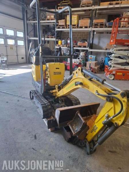 2017 Wacker Minigraver E08-01 - medfølger flere skuffer! - Mini excavator: picture 1 2017 Wacker Minigraver E08-01 - medfølger flere skuffer! - Mini excavator: picture 1
