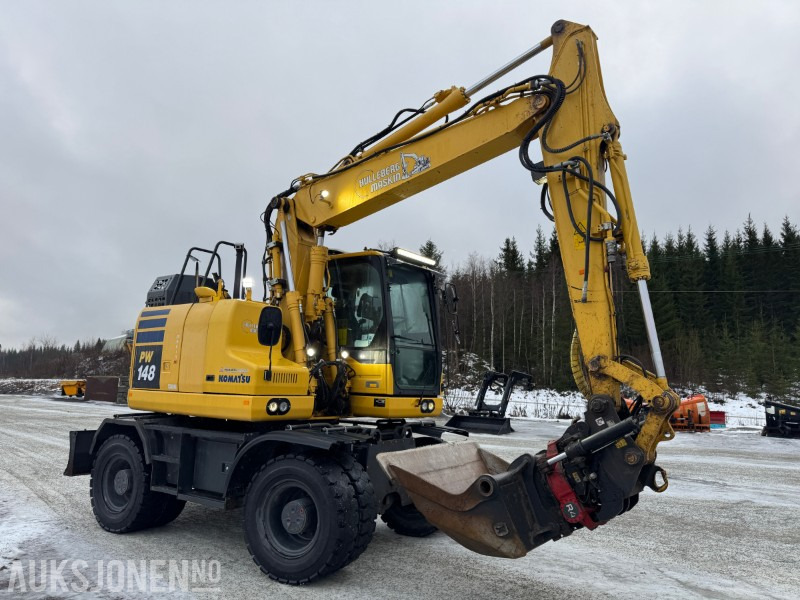 2018 Komatsu PW148-11 hjulmaskin MAKIN GPS, TILTROTATOR MASSE LYS, KAMERAER - Excavator: picture 4 2018 Komatsu PW148-11 hjulmaskin MAKIN GPS, TILTROTATOR MASSE LYS, KAMERAER - Excavator: picture 4