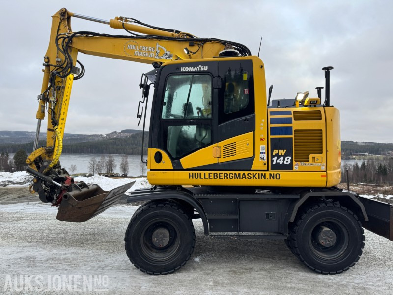 2018 Komatsu PW148-11 hjulmaskin MAKIN GPS, TILTROTATOR MASSE LYS, KAMERAER - Excavator: picture 3 2018 Komatsu PW148-11 hjulmaskin MAKIN GPS, TILTROTATOR MASSE LYS, KAMERAER - Excavator: picture 3