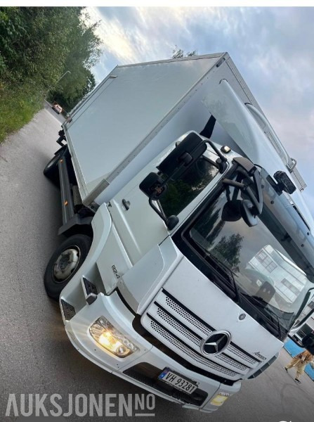 2018 Mercedes-Benz ATEGO 824 lastebil automat 16 paller - Box truck: picture 5 2018 Mercedes-Benz ATEGO 824 lastebil automat 16 paller - Box truck: picture 5