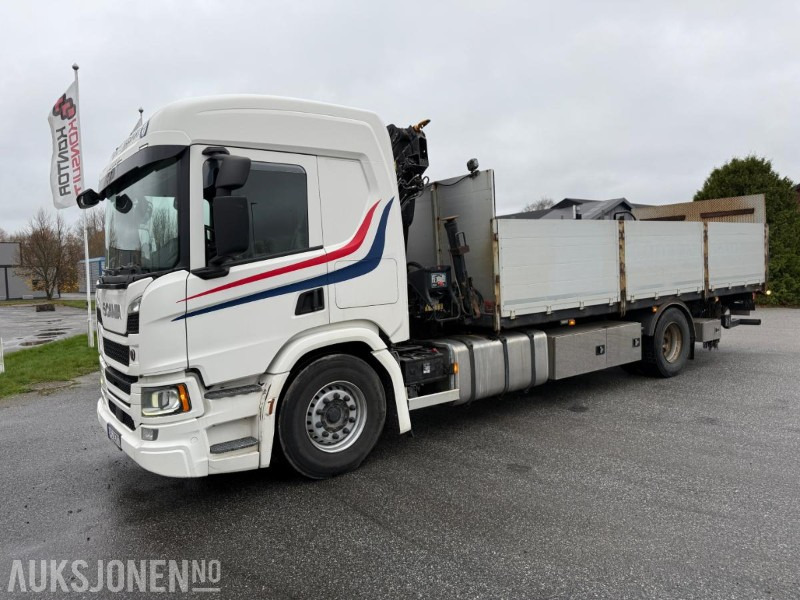 2018 Scania P 320 KRANBIL M/PLAN HIAB XS099 KRAN SERVICEHISTORIKK. - Crane truck: picture 1 2018 Scania P 320 KRANBIL M/PLAN HIAB XS099 KRAN SERVICEHISTORIKK. - Crane truck: picture 1