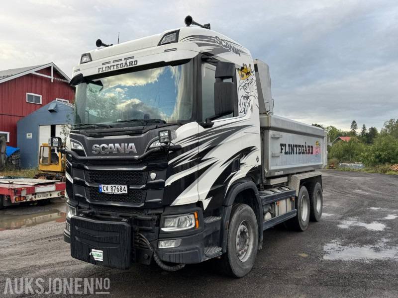 2018 Scania R580 / 6x4 / tippbil / brøyte og salt rigget - Tipper: picture 1 2018 Scania R580 / 6x4 / tippbil / brøyte og salt rigget - Tipper: picture 1