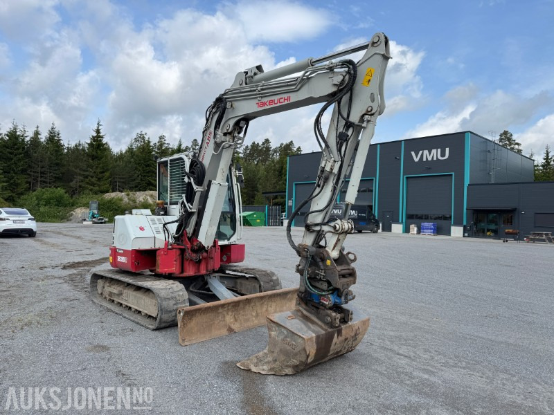 2018 Takeuchi TB280FR – 8,5-tonns gravemaskin med Side-to-Side Boom, tilt, sentralsmøring og 2 skuffer - Excavator: picture 4 2018 Takeuchi TB280FR – 8,5-tonns gravemaskin med Side-to-Side Boom, tilt, sentralsmøring og 2 skuffer - Excavator: picture 4