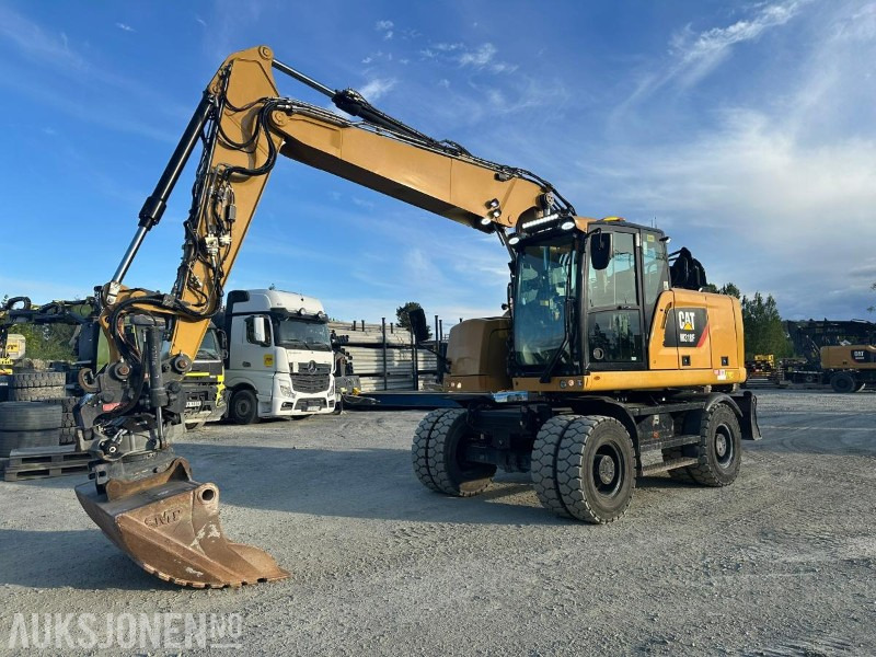 2019 Cat M318F hjulgraver med tiltrotator og skuff - Excavator: picture 1 2019 Cat M318F hjulgraver med tiltrotator og skuff - Excavator: picture 1