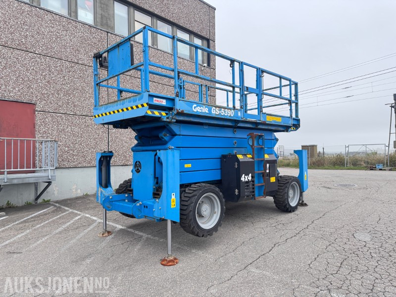 2019 Genie GS-5390 RT – 18,2 m sakselift – Kun 257 timer – Deutz diesel – Sertifisert til 2026 - Aerial platform: picture 3 2019 Genie GS-5390 RT – 18,2 m sakselift – Kun 257 timer – Deutz diesel – Sertifisert til 2026 - Aerial platform: picture 3