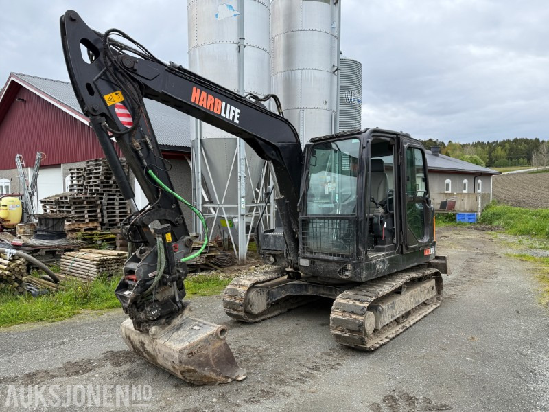 2019 Hardlife HE80 beltegraver med 882 timer! - Tiltrotator - 2 skuffer - Excavator: picture 1 2019 Hardlife HE80 beltegraver med 882 timer! - Tiltrotator - 2 skuffer - Excavator: picture 1