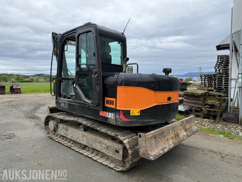 2019 Hardlife HE80 beltegraver med 882 timer! - Tiltrotator - 2 skuffer - Excavator: picture 5 2019 Hardlife HE80 beltegraver med 882 timer! - Tiltrotator - 2 skuffer - Excavator: picture 5