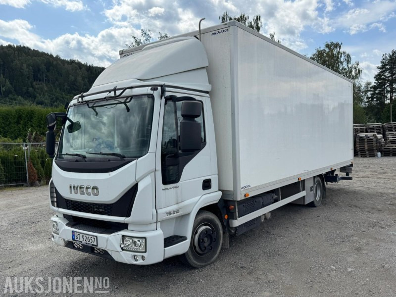 2019 Iveco Eurocargo skapbil med varme og kjøl i skap / 43126 km - Box truck: picture 1 2019 Iveco Eurocargo skapbil med varme og kjøl i skap / 43126 km - Box truck: picture 1