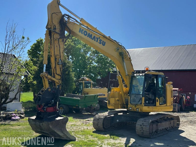 2019 Komatsu PC228USLC-11 - Gravemaskin - Tiltrotator R8 - Topcon GPS - 2skuffer - Sentralsmøring - 4467timer - Excavator: picture 1 2019 Komatsu PC228USLC-11 - Gravemaskin - Tiltrotator R8 - Topcon GPS - 2skuffer - Sentralsmøring - 4467timer - Excavator: picture 1