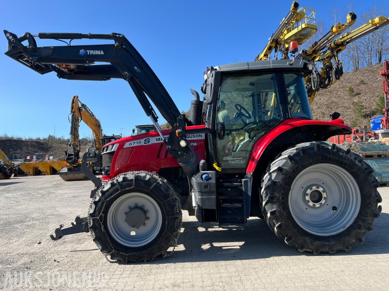 2019 Massey Ferguson 6715 med lasteapparat, fjæret foraksel og 3-punkts innfestning foran - Farm tractor: picture 2 2019 Massey Ferguson 6715 med lasteapparat, fjæret foraksel og 3-punkts innfestning foran - Farm tractor: picture 2