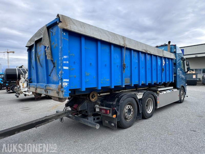 2019 Volvo FH 540 - Krokbil - Fjernstyrt Palfinger krokløftpåbygg med knekk på tårn - Nylig EU godkjent - Hook lift truck: picture 4 2019 Volvo FH 540 - Krokbil - Fjernstyrt Palfinger krokløftpåbygg med knekk på tårn - Nylig EU godkjent - Hook lift truck: picture 4