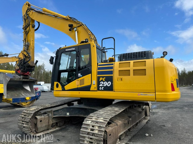 2020 Komatsu PC290 LC-11E0 GRAVEMASKIN MED ROTOTIL OG 2 SKUFFER - Excavator: picture 4 2020 Komatsu PC290 LC-11E0 GRAVEMASKIN MED ROTOTIL OG 2 SKUFFER - Excavator: picture 4