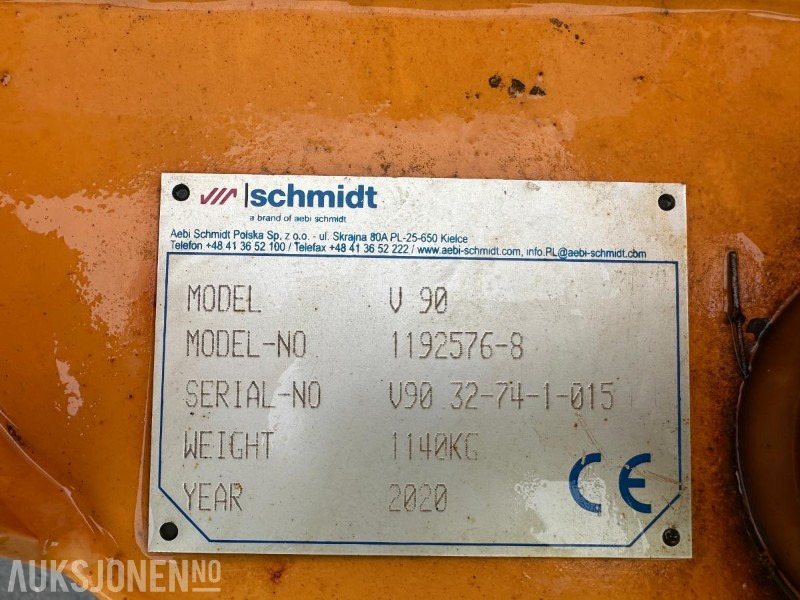 2020 SCHMIDT V90 - VIKPLOG - Construction equipment: picture 3 2020 SCHMIDT V90 - VIKPLOG - Construction equipment: picture 3