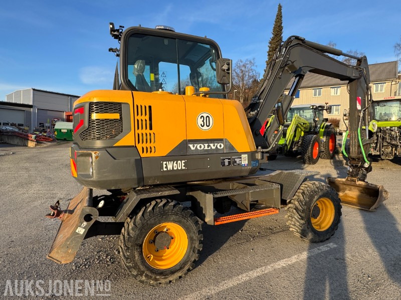2020 Volvo EW60E HJULGRAVER MED TILTROTATOR OG 2 SKUFFER - Excavator: picture 4 2020 Volvo EW60E HJULGRAVER MED TILTROTATOR OG 2 SKUFFER - Excavator: picture 4