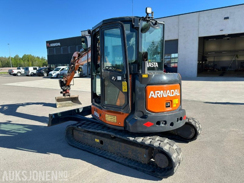 2021 Hitachi ZX55U-6 CLR gravemaskin / rotortilt / Pigghammer / 3 skuffer / 2298 timer - Excavator: picture 5 2021 Hitachi ZX55U-6 CLR gravemaskin / rotortilt / Pigghammer / 3 skuffer / 2298 timer - Excavator: picture 5