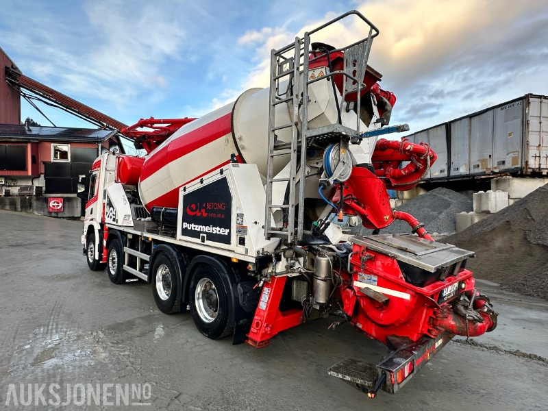2021 Scania P500XT 8X4 Putzmeister PUMI 28-4Betongpumpe, 83413km - Concrete mixer truck: picture 3 2021 Scania P500XT 8X4 Putzmeister PUMI 28-4Betongpumpe, 83413km - Concrete mixer truck: picture 3