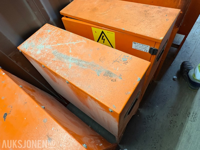 2022 Byggestrømskap Satema 63A 400/230V - 3 stk - Construction equipment: picture 5 2022 Byggestrømskap Satema 63A 400/230V - 3 stk - Construction equipment: picture 5