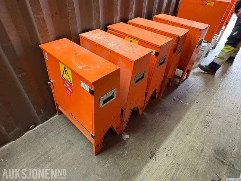 2022 Byggestrømskap Satema 63A 400/230V - 3 stk - Construction equipment: picture 1 2022 Byggestrømskap Satema 63A 400/230V - 3 stk - Construction equipment: picture 1
