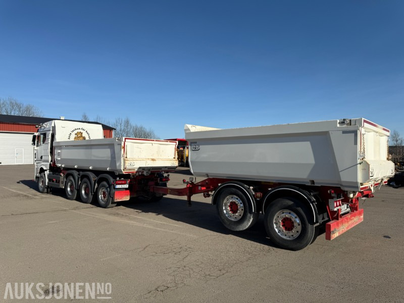 2022 MAN TGX 35.510 - Bil og henger. Grus og asfalt kasser - Tipper: picture 4 2022 MAN TGX 35.510 - Bil og henger. Grus og asfalt kasser - Tipper: picture 4
