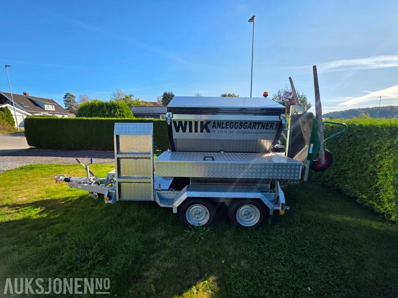 2024 Brian James Trailers A-Type asfalthenger med 2021 Svepac F 90A vibroplate 2.9kW, 2022 Honda EU22i strømaggregat og utstyr - Construction equipment: picture 2 2024 Brian James Trailers A-Type asfalthenger med 2021 Svepac F 90A vibroplate 2.9kW, 2022 Honda EU22i strømaggregat og utstyr - Construction equipment: picture 2