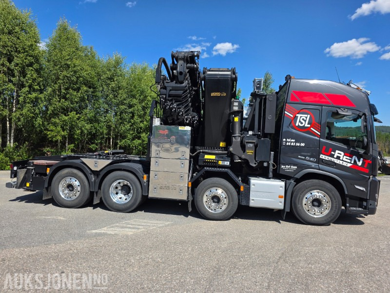 2024 Volvo FM 540 8X2 kranbil 165 tm med vinsj lasteflak elpumpe/el aggregat - Crane truck: picture 4 2024 Volvo FM 540 8X2 kranbil 165 tm med vinsj lasteflak elpumpe/el aggregat - Crane truck: picture 4