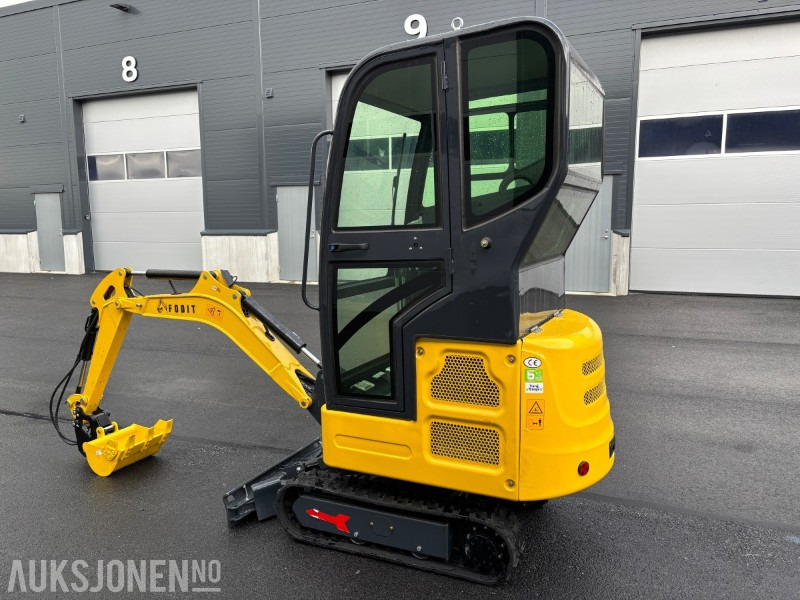 2025 Fodit FT327N Zero Tail 1,8 tonn - Mini excavator: picture 2 2025 Fodit FT327N Zero Tail 1,8 tonn - Mini excavator: picture 2