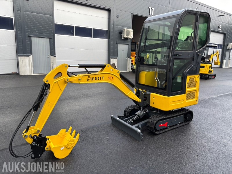 2025 Fodit FT327N Zero Tail 1,8 tonn - Mini excavator: picture 1 2025 Fodit FT327N Zero Tail 1,8 tonn - Mini excavator: picture 1