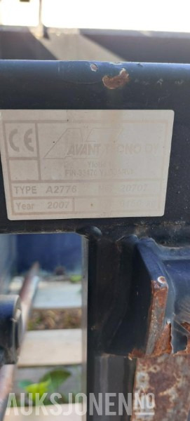 2007 Avant Siloklo - Agricultural machinery: picture 2 2007 Avant Siloklo - Agricultural machinery: picture 2