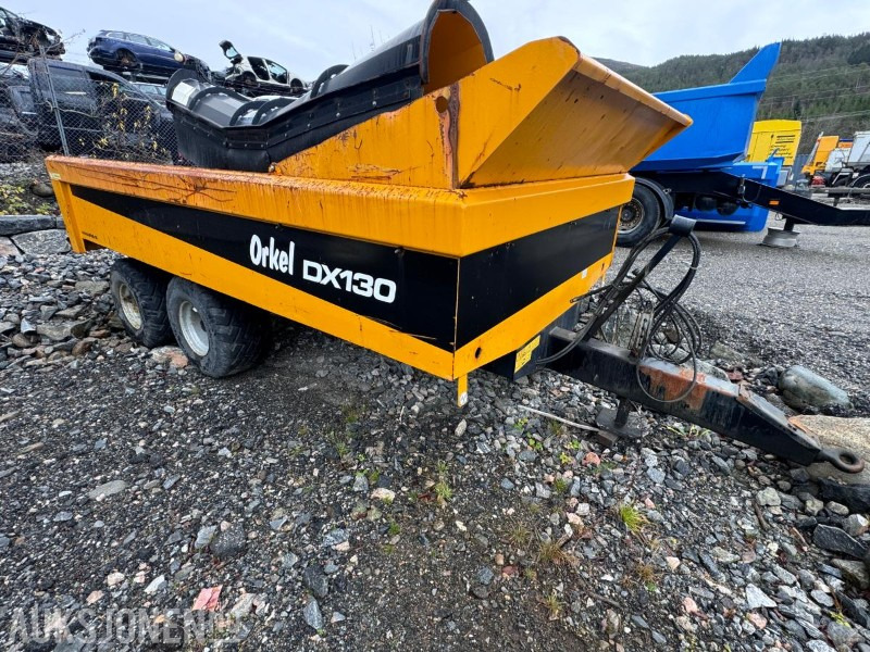 2014 Orkel Dumperhenger / traktorhenger DX130 - Maks nyttelast 13.290 kg - Agricultural machinery: picture 3 2014 Orkel Dumperhenger / traktorhenger DX130 - Maks nyttelast 13.290 kg - Agricultural machinery: picture 3
