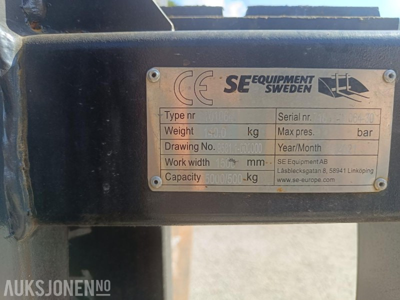 Pallegaffel (manuell) - Agricultural machinery: picture 3 Pallegaffel (manuell) - Agricultural machinery: picture 3
