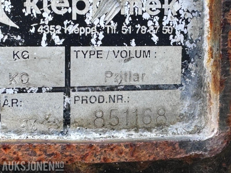 2017 Klepp Mek Rørepinne med KM2 feste - Attachment for Construction machinery: picture 5 2017 Klepp Mek Rørepinne med KM2 feste - Attachment for Construction machinery: picture 5