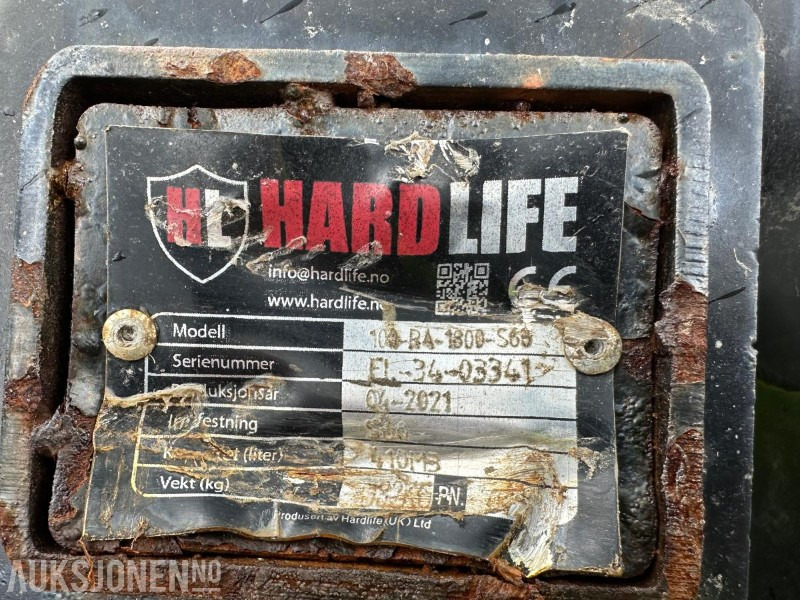 2021 HARDLIFE 10-BA-1800-S60 - SORTERINGS SKUFFE - Attachment for Construction machinery: picture 2 2021 HARDLIFE 10-BA-1800-S60 - SORTERINGS SKUFFE - Attachment for Construction machinery: picture 2