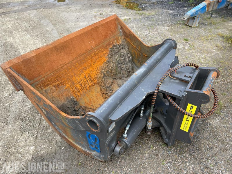 2023 SB Planeringsskuffe 16/14 DK med tilt og S60 feste - Attachment for Construction machinery: picture 1 2023 SB Planeringsskuffe 16/14 DK med tilt og S60 feste - Attachment for Construction machinery: picture 1