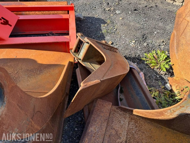 Nasta Smalskuff – 80 Liter, 340 mm, S40 Feste - Attachment for Construction machinery: picture 2 Nasta Smalskuff – 80 Liter, 340 mm, S40 Feste - Attachment for Construction machinery: picture 2