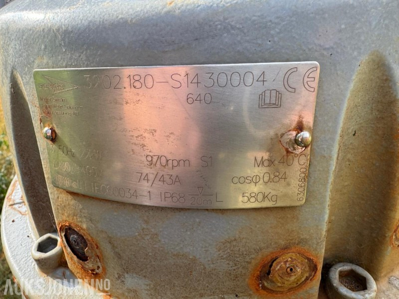 Flygt stor lensepumpe 230/400 Volt 22 kW - Construction equipment: picture 5 Flygt stor lensepumpe 230/400 Volt 22 kW - Construction equipment: picture 5