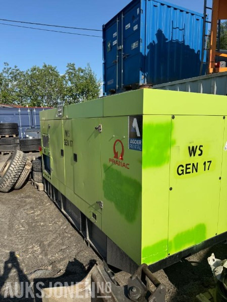 2017 Pramac GSW 280V - Svært lite brukt aggregat på hele 275KVA - Industrial equipment: picture 1 2017 Pramac GSW 280V - Svært lite brukt aggregat på hele 275KVA - Industrial equipment: picture 1
