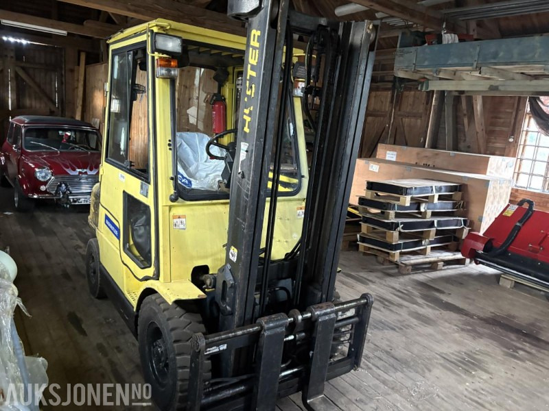 1996 Hyster H2.50XL 160cm gaffel lengde og hydraulisk gaffel spredning - Material handling equipment: picture 5 1996 Hyster H2.50XL 160cm gaffel lengde og hydraulisk gaffel spredning - Material handling equipment: picture 5
