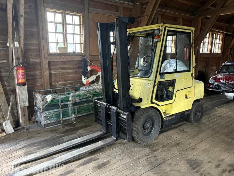 1996 Hyster H2.50XL 160cm gaffel lengde og hydraulisk gaffel spredning - Material handling equipment: picture 1 1996 Hyster H2.50XL 160cm gaffel lengde og hydraulisk gaffel spredning - Material handling equipment: picture 1
